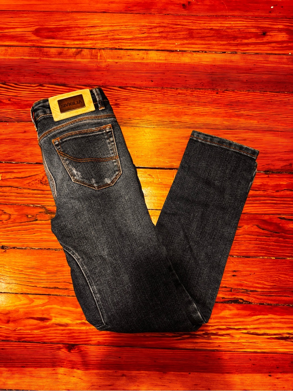 Siviglia Dark Blue Slim Straight Men’s Jeans